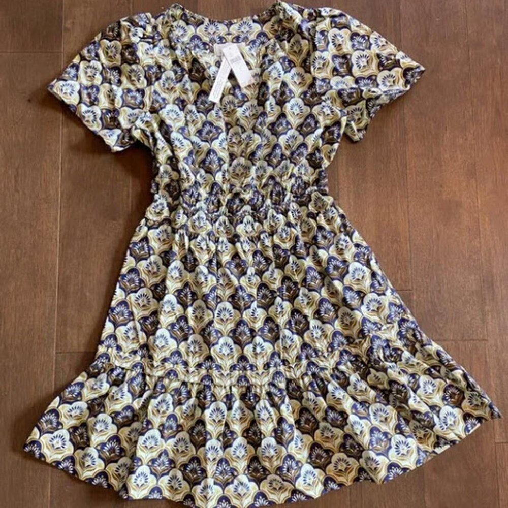 Anthropologie The Somerset Mini Dress - Sz S - Picture 2 of 3